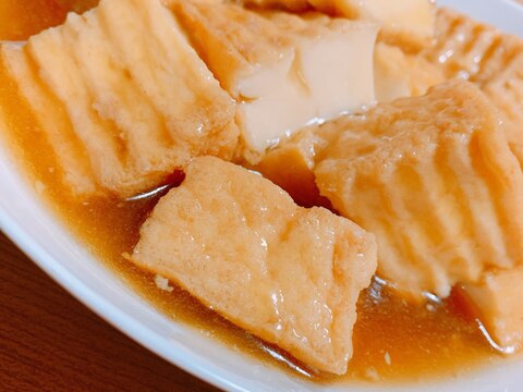 とろとろ〜厚揚げ豆腐